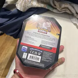 Pokemon TCG Triple Whammy Slaking Collector's Tin With 3 Foil Sealed - Image 3
