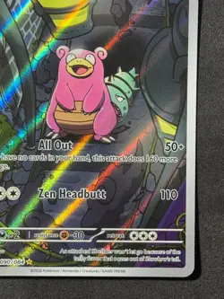 Pokemon Slowbro 090/084 IR ME05 Pitch Black NM Pack Fresh PSA 10 Candidate - Image 4