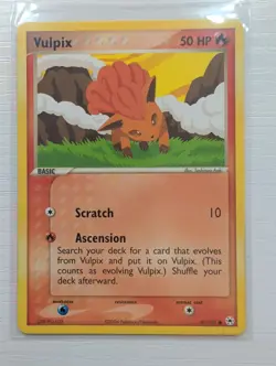 Pokemon TCG Vulpix EX Hidden Legends 81/101 Regular Common NM-M - Image 1
