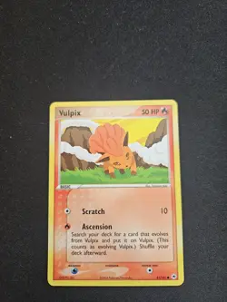 Pokemon TCG Vulpix EX Hidden Legends 81/101 Regular Common NM - Image 3