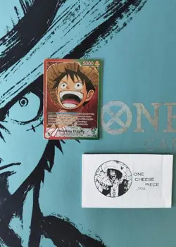 Monkey D. Luffy OP13-001 Leader Alt Art | One Piece Card Game | English | NM - Image 1