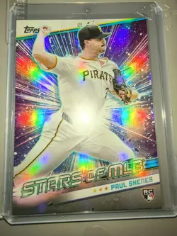 2024 Topps Update Series - Stars of Mlb Paul Skenes #SMLB-64 (RC) - Image 1