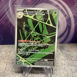 Team Rocket's Spidops 187/182 Illustration Rare Destined Rivals Pokemon NM - Image 1