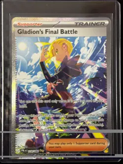 Pokemon TCG: Gladion's Final Battle 118/084 SIR NM - Mega Evolution Pitch Black - Image 1