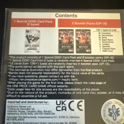 Double Pack Set Vol. 11 - The Time of Battle (OP16) - Image 3