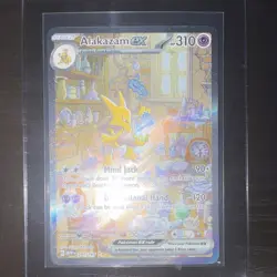 The Pokemon Company Alakazam ex 201/165 SV 151 Full Art Holo English 310 NM - Image 2