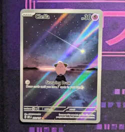 Cleffa 202/197 S&V Obsidian Flames Illustration Rare Full Art Pokemon TCG Card - Image 1