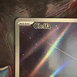 Pokemon TCG Cleffa Card 202/197 Obsidian Flames Illustration Rare - Image 2