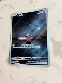 Pokemon TCG Cleffa Sv03: Obsidian Flames Holo Illustration Rare Card 202/197 - Image 3