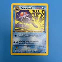 Pokemon Cards Tentacruel 44/62 1st Edition Fossil WOTC Uncommon NM - Image 4