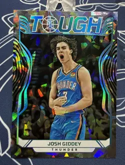 2021-22 Panini Illusions Josh Giddey TOUGH SSP Case Hit RC No. 6 Thunder Bulls - Image 1