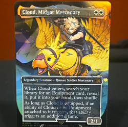 Cloud, Midgar Mercenary Chocobo Track Foil - Image 1