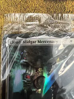 MTG SEALED Cloud, Midgar Mercenary 0001 Holofoil Promo!! - Image 2