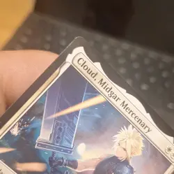 MTG Final Fantasy Cloud, Midgar Mercenary 0010 Borderless Foil Mythic - Image 2