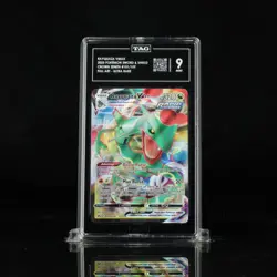 2023 Pokemon SWSH Crown Zenith 101/159 Rayquaza VMAX FA Ultra Rare TAG 9 (942) - Image 1