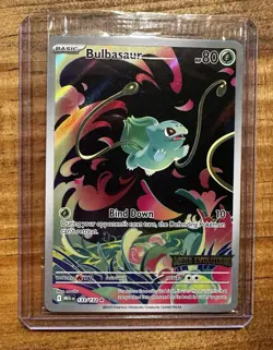 Bulbasaur 133/132 Mega Evolution Stamped Near Mint Pokemon TCG - Image 1