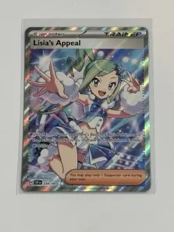 Pokemon Lisia's Appeal 234/191 Sv08 Surging Sparks Ultra Rare Full Art Holo - Image 1