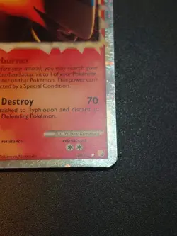 Pokemon Heartgold & Soulsilver Typhlosion Prime 110/123 Holo, LP - Image 3
