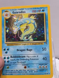 2002 Pokemon Legendary Collection Gyarados 12/110 Holo - Image 3