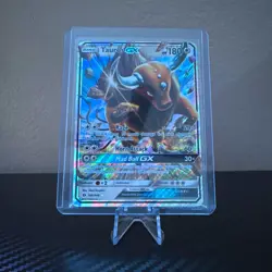 Tauros GX 100/149 Sun and Moon 2017 Pokemon Card - NM - Image 1