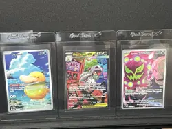 Pokemon Ascended Heroes Lot: Psyduck IR Mega Scrafty SIR Cynthia’s Spiritomb IR - Image 1