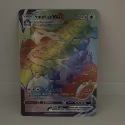 Snorlax VMAX 206/202 Rainbow Secret Rare Pokemon Sword & Shield Full Art NM/LP - Image 2