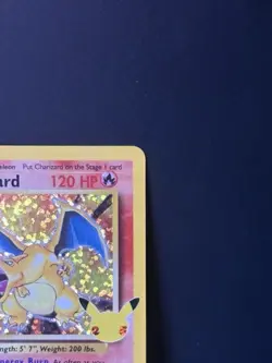 2021 POKEMON SWSH CELEBRATIONS CLASSIC COLLECTION #4/102 CHARIZARD HOLO RARE - Image 4