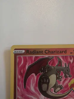 Pokemon Company Radiant Charizard 011/078 Pokemon GO Holo Radiant Rare Eng 2022 - Image 2