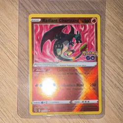 The Pokemon Company Radiant Charizard 011/078 Pokemon GO Holo Radiant Rare - Image 1