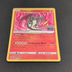 Radiant Charizard 011/078 Pokemon GO English Radiant Rare Holo - Image 3