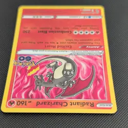Radiant Charizard 011/078 Pokemon GO English Radiant Rare Holo - Image 4