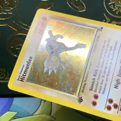 Pokemon TCG Hitmonlee 7/62 Fossil 1st Edition Holo Rare LP + NM - - Image 5