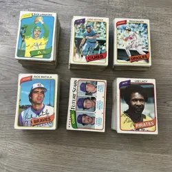 1980 Topps Baseball 500+ Singles NO DUPES RC Stars Legends Future HOFU See Pics - Image 4