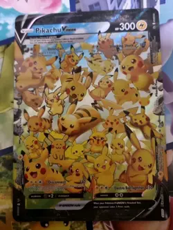 JUMBO Pikachu V Union Card SWSH141 Oversized Promo Pokemon Celebrations 25th NM - Image 1