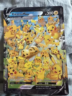 JUMBO Pikachu V Union Card SWSH141 Oversized Promo Pokemon Celebrations 25th NM - Image 1