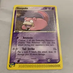 Pokemon TCG Slowpoke Team Magma vs Team Aqua 45/95 Card Regular Common - Image 3
