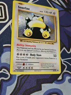 Pokemon TCG Snorlax Holo Black Star Promo Card XY179 2016 Evolutions - Image 4