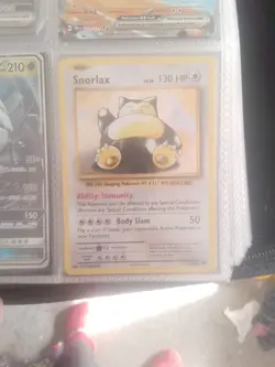 Pokemon TCG Snorlax Holo Black Star Promo Card XY179 2016 Evolutions - Image 1