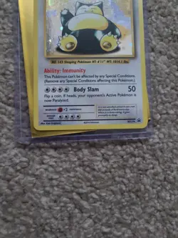 Pokemon TCG Snorlax XY179 Black Star Promo 2016 Holo Card - Image 3