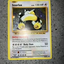 Pokemon TCG Snorlax XY179 Black Star Promo 2016 Holo Card - Image 2