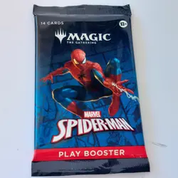 Lot Of 6 Magic The Gathering Marvel's Spider Man Play Booster Packs - Image 2