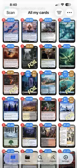 Magic the Gathering MTG card lot FOILS /RARES / Mythics - Image 2