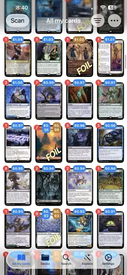 Magic the Gathering MTG card lot FOILS /RARES / Mythics - Image 4