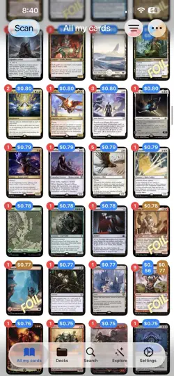 Magic the Gathering MTG card lot FOILS /RARES / Mythics - Image 5