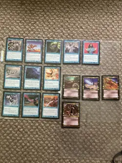 Magic: The Gathering Lot/Incomplete Visions Set with Natural Order, Necromancy - Image 2