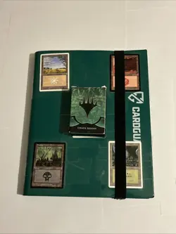 VINTAGE Magic The Gathering Card Collection Lot of 400+ With Card Guard Binder - Image 1