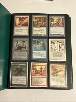 VINTAGE Magic The Gathering Card Collection Lot of 400+ With Card Guard Binder - Image 3