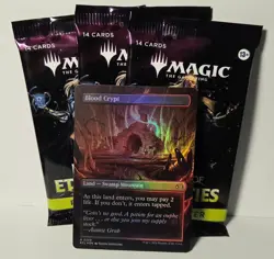 Blood Crypt Foil Mint Lorwyn Eclipsed + 3 Booster Pack Lot Magic The Gathering - Image 2