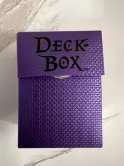 The Gathering MTG Card Lot & Ultra Pro Purple Deck Box Magic The Gathering MTG - Image 3
