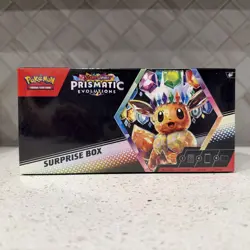 Pokemon Trading Card Game: Scarlet and Violet Prismatic Evolution (Surprise Box) - Image 1